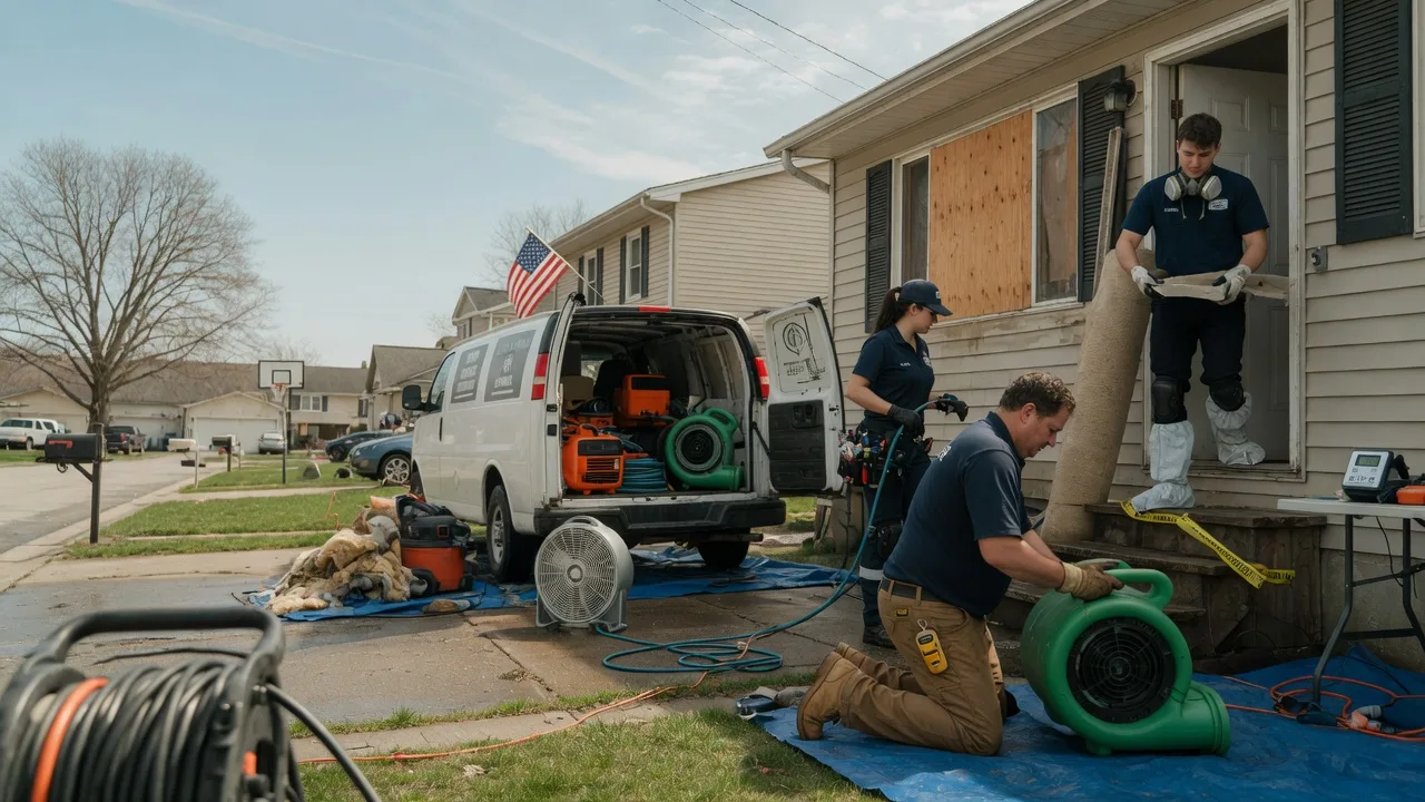 Water Damage Restoration in Deville, LA near me